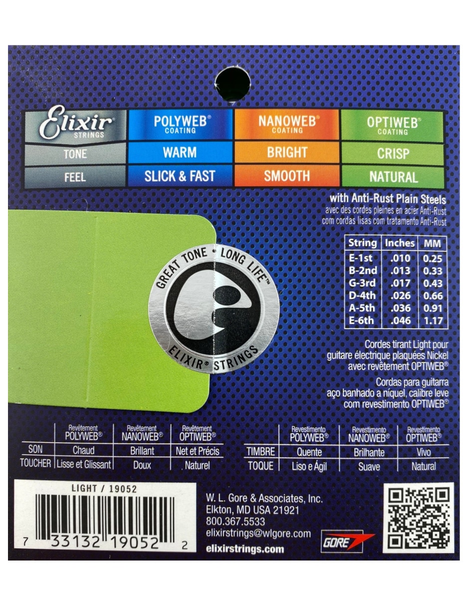Set de cuerdas para guitarra eléctrica 19052 2