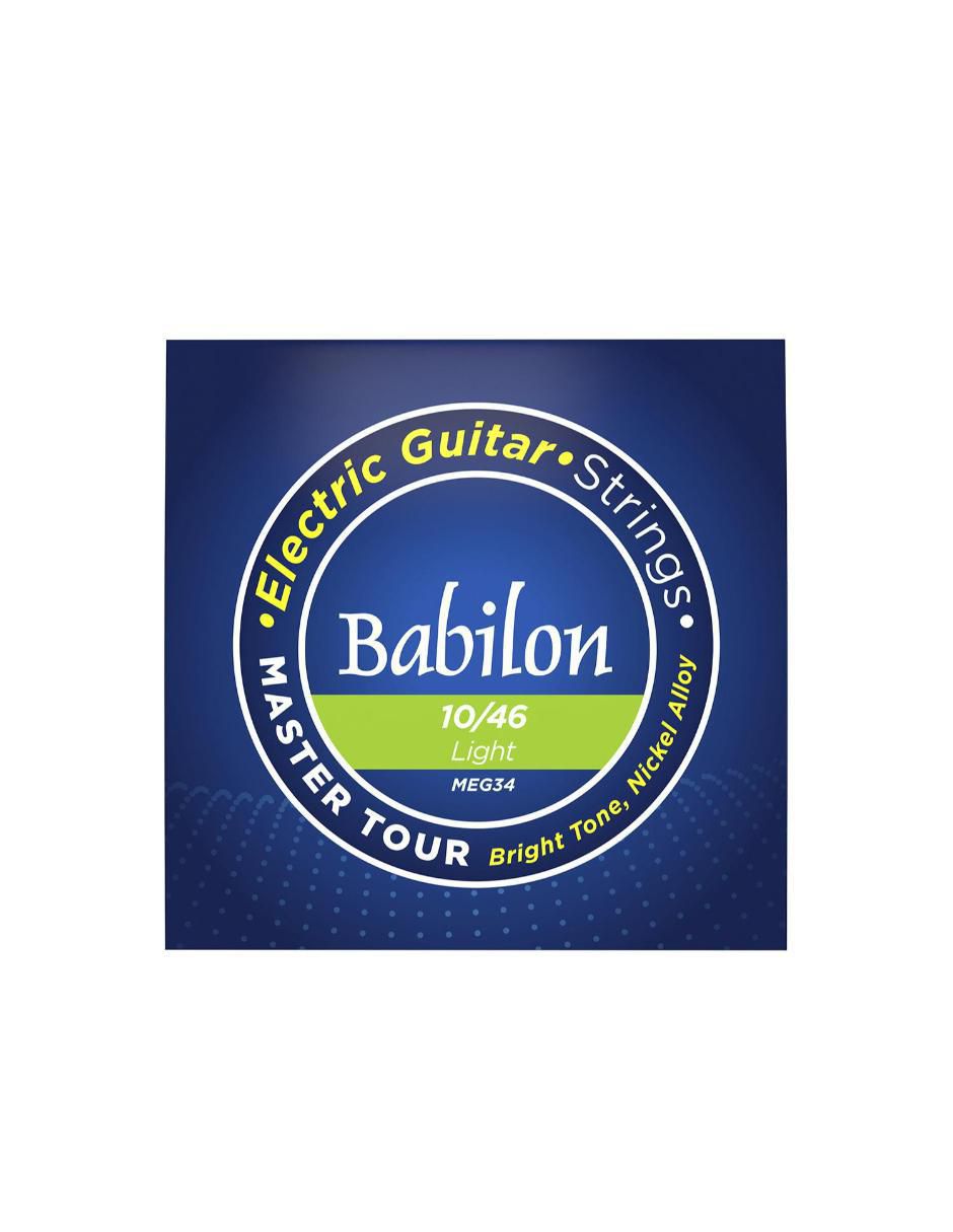 Set cuerdas guitarra eléctrica MEG34/010
