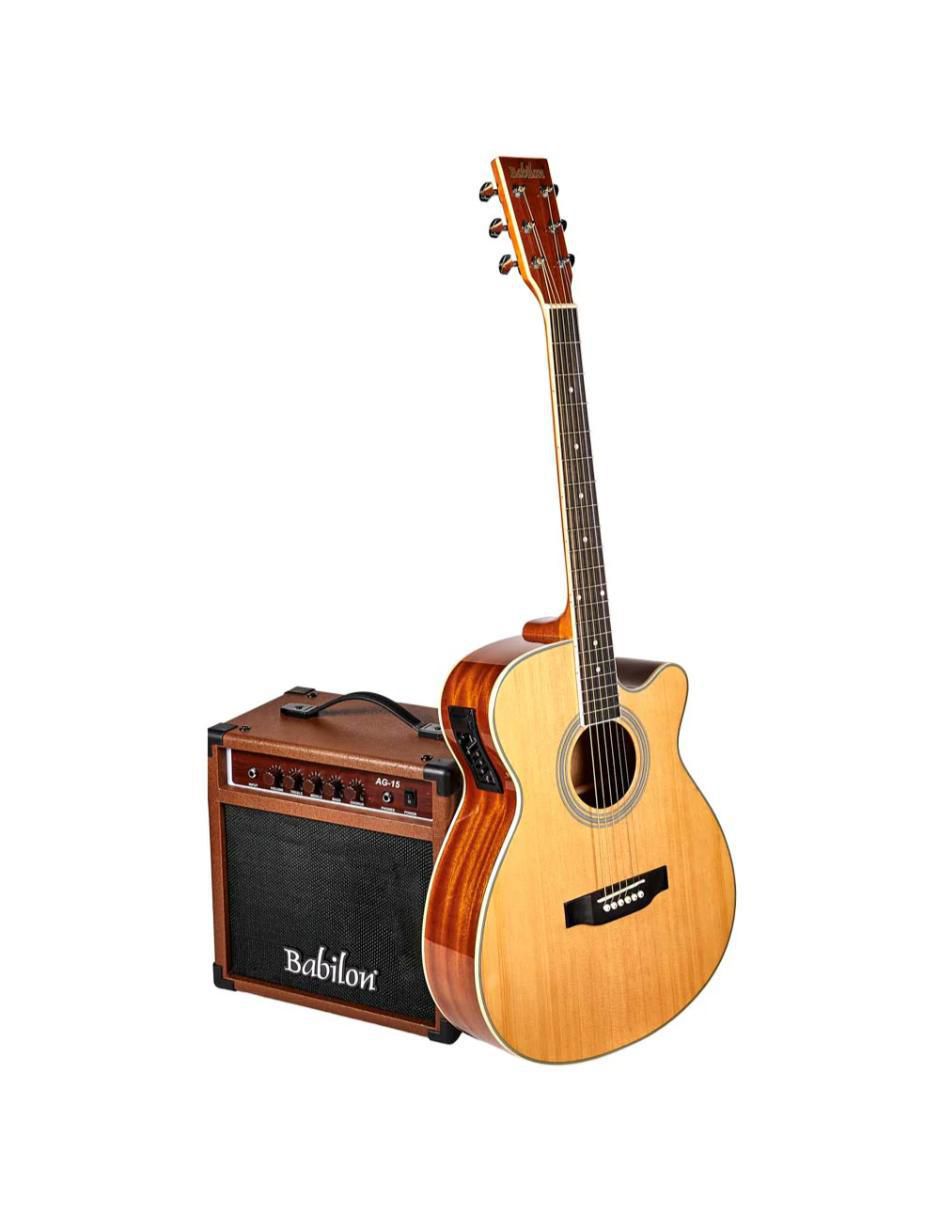 Guitarra electroacústica granada ce-npk 2