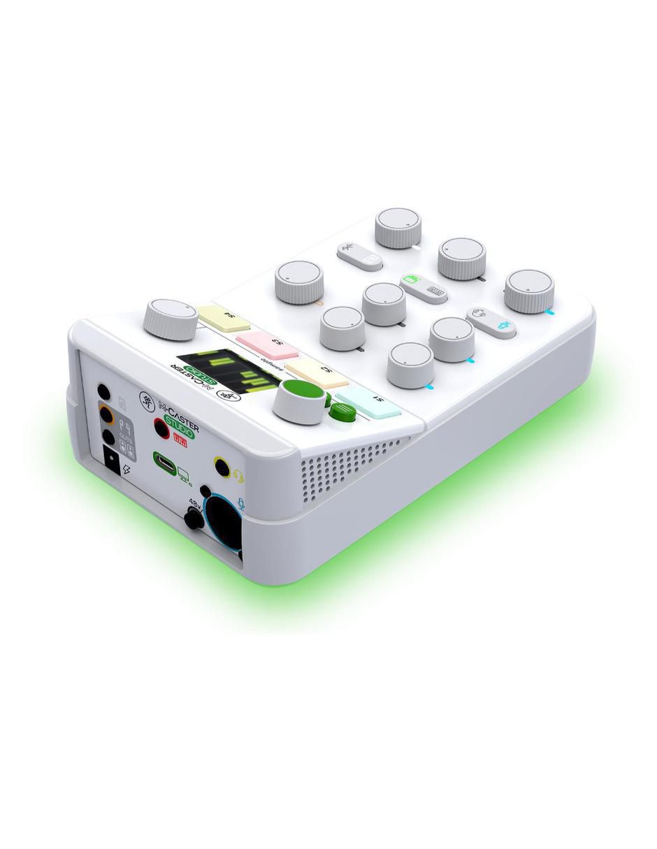 Mezcladora MIXCASTER STUDIO WH 3