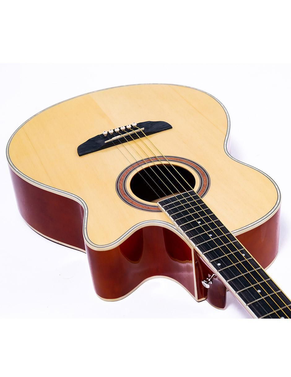 Guitarra electroacústica l-706klnat 3