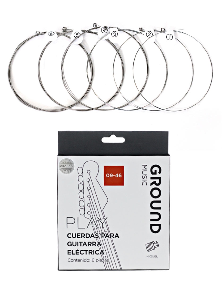 Set cuerdas guitarra eléctrica 4