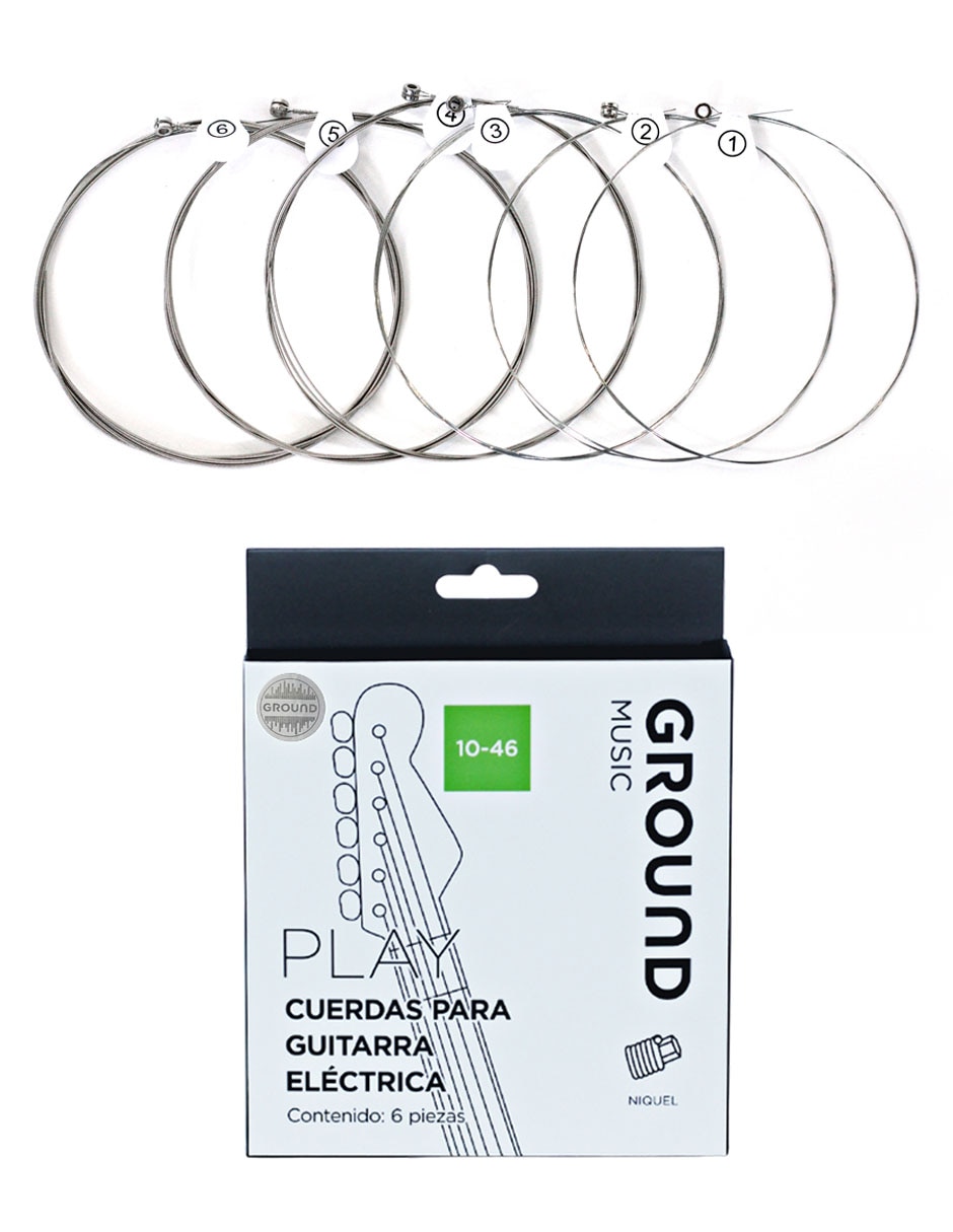 Set cuerdas de guitarra eléctrica 4