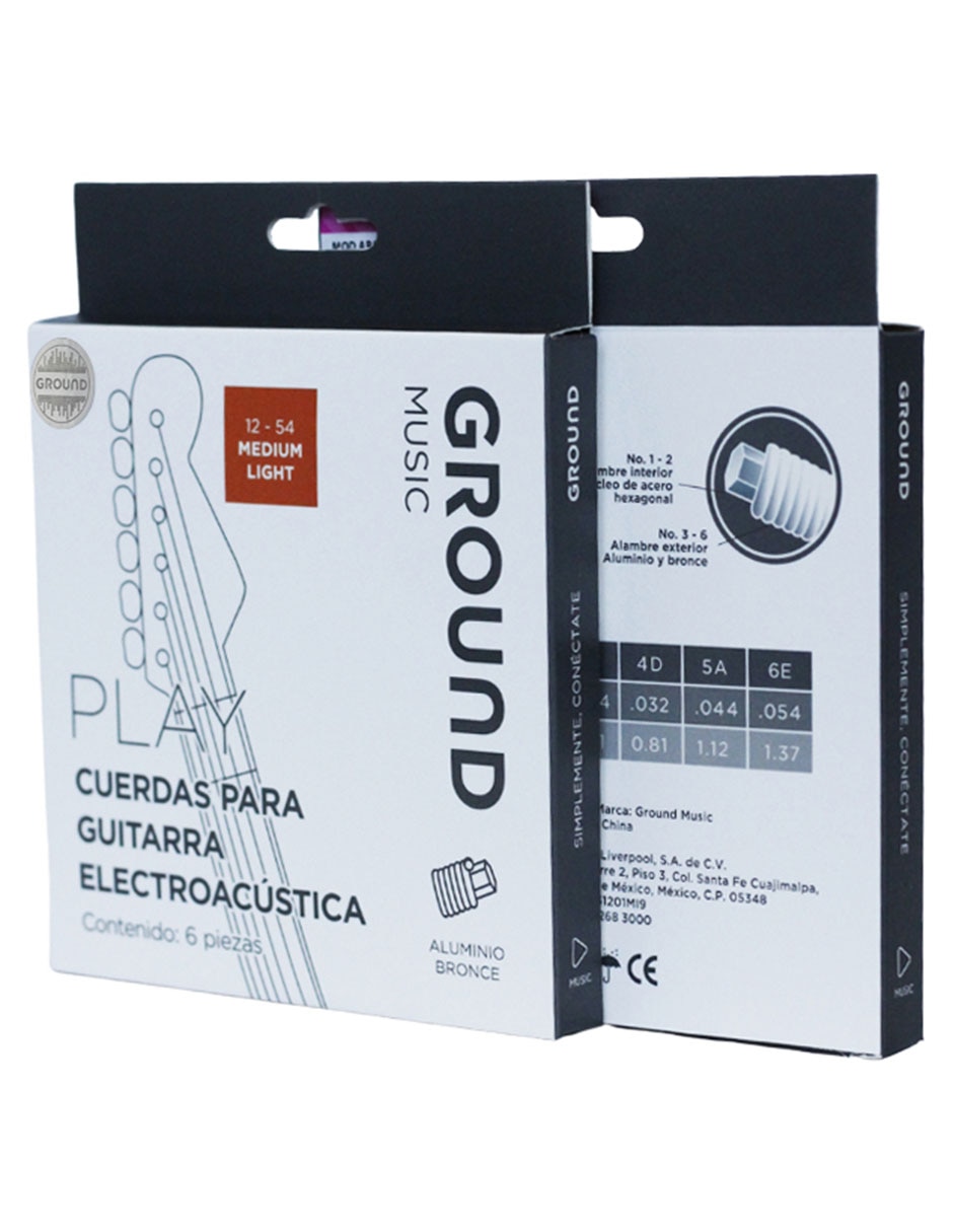 Set cuerdas electroacústica 2