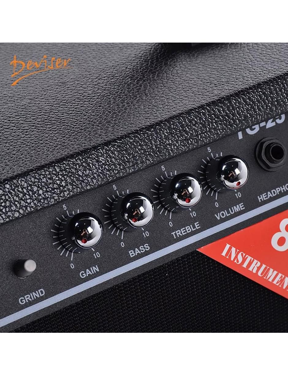 Amplificador para guitarra YX-TG-25 de 100 V - 120 V 3
