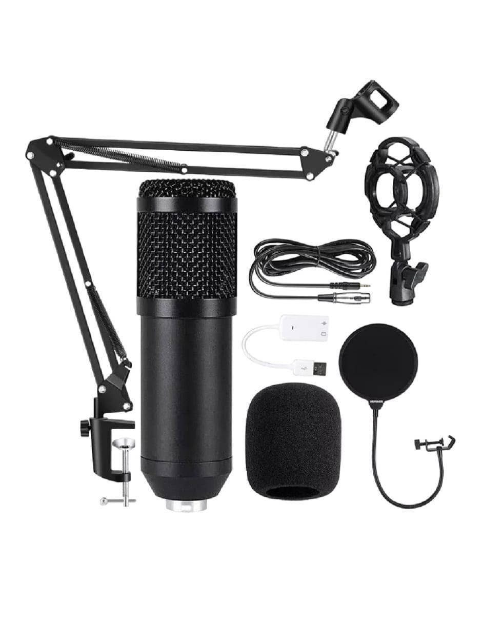 Micrófono Profesional Condensador Dreizt Bm800 Estudio Tiktok  Black