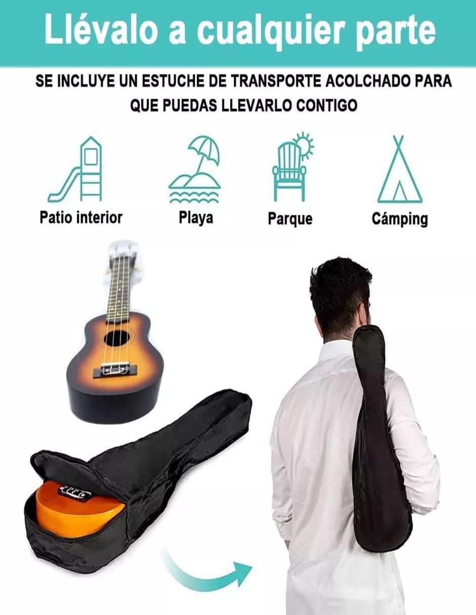 Ukulele barnizado 3
