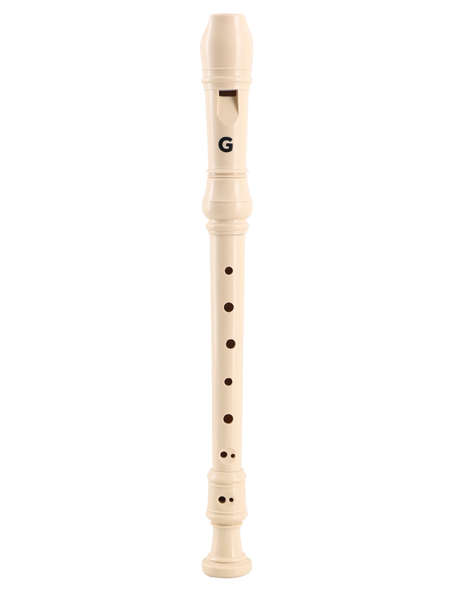 FLAUTA GROUND MUSIC YWM8A, BLANCO
