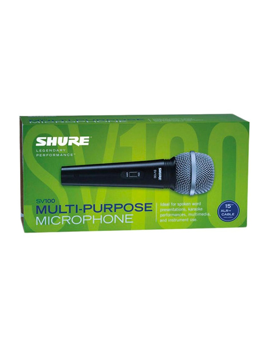 Micrófono Shure SV100 alámbrica 4
