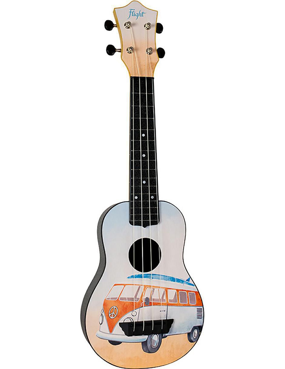 Ukelele Soprano Travel Bus Flight 2