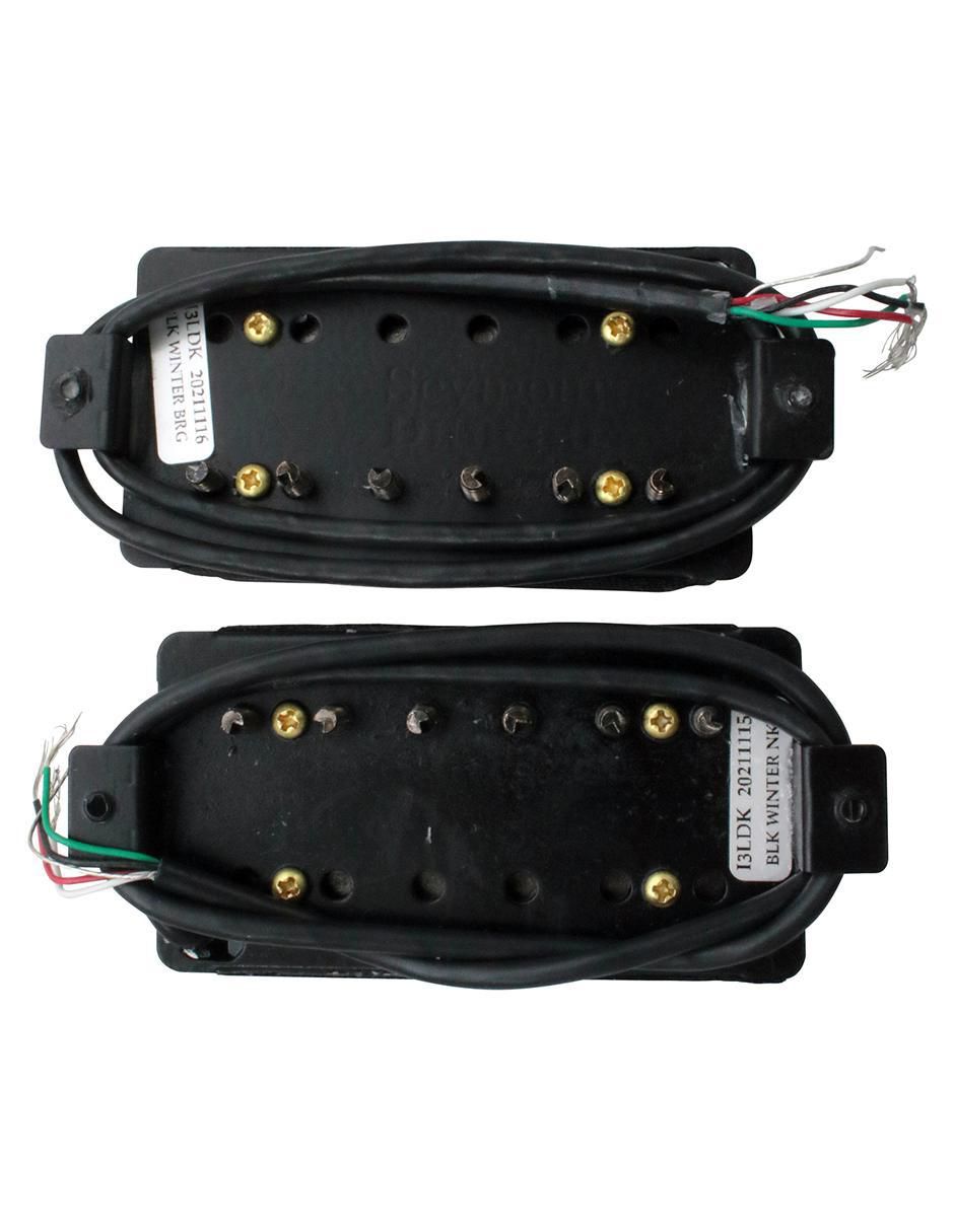 Pastilla para guitarra eléctrica Black Winter hb blk 5