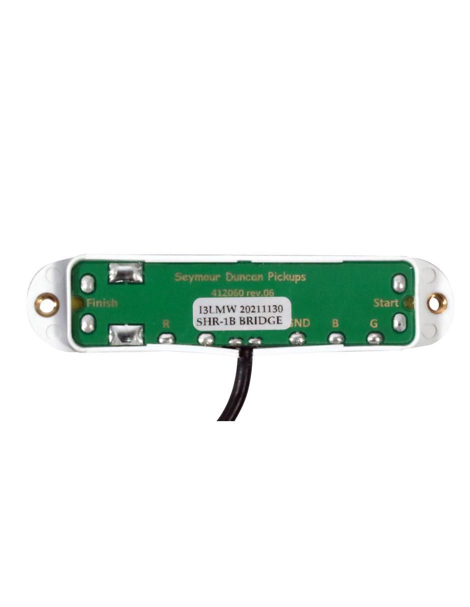 Pastilla para guitarra eléctrica shr-1n hot rails str 5