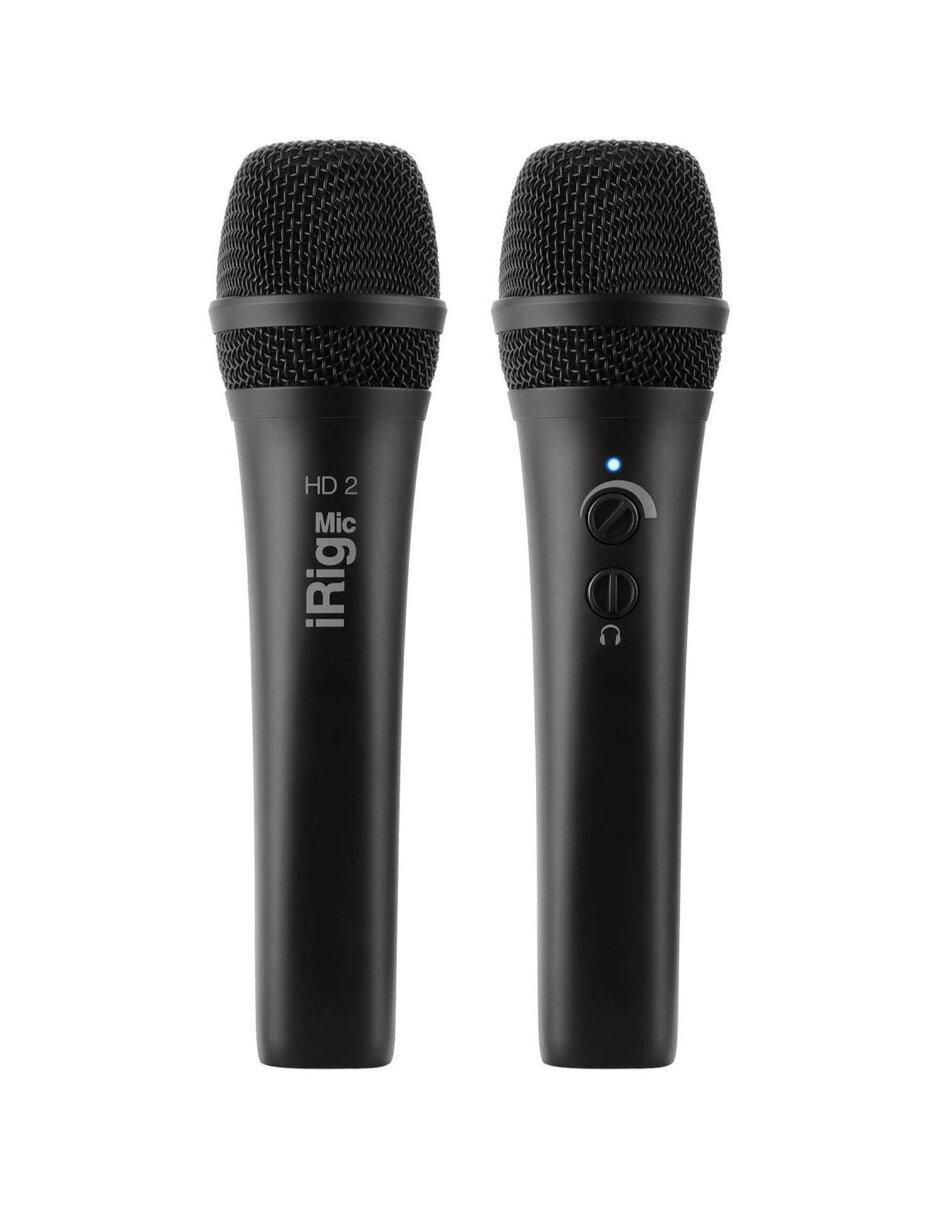 Micrófono portátil alámbrico irig mic hd2 2