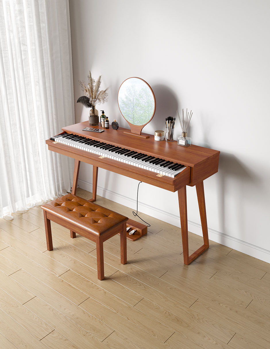 Piano BL-8819-B 88 teclas 4