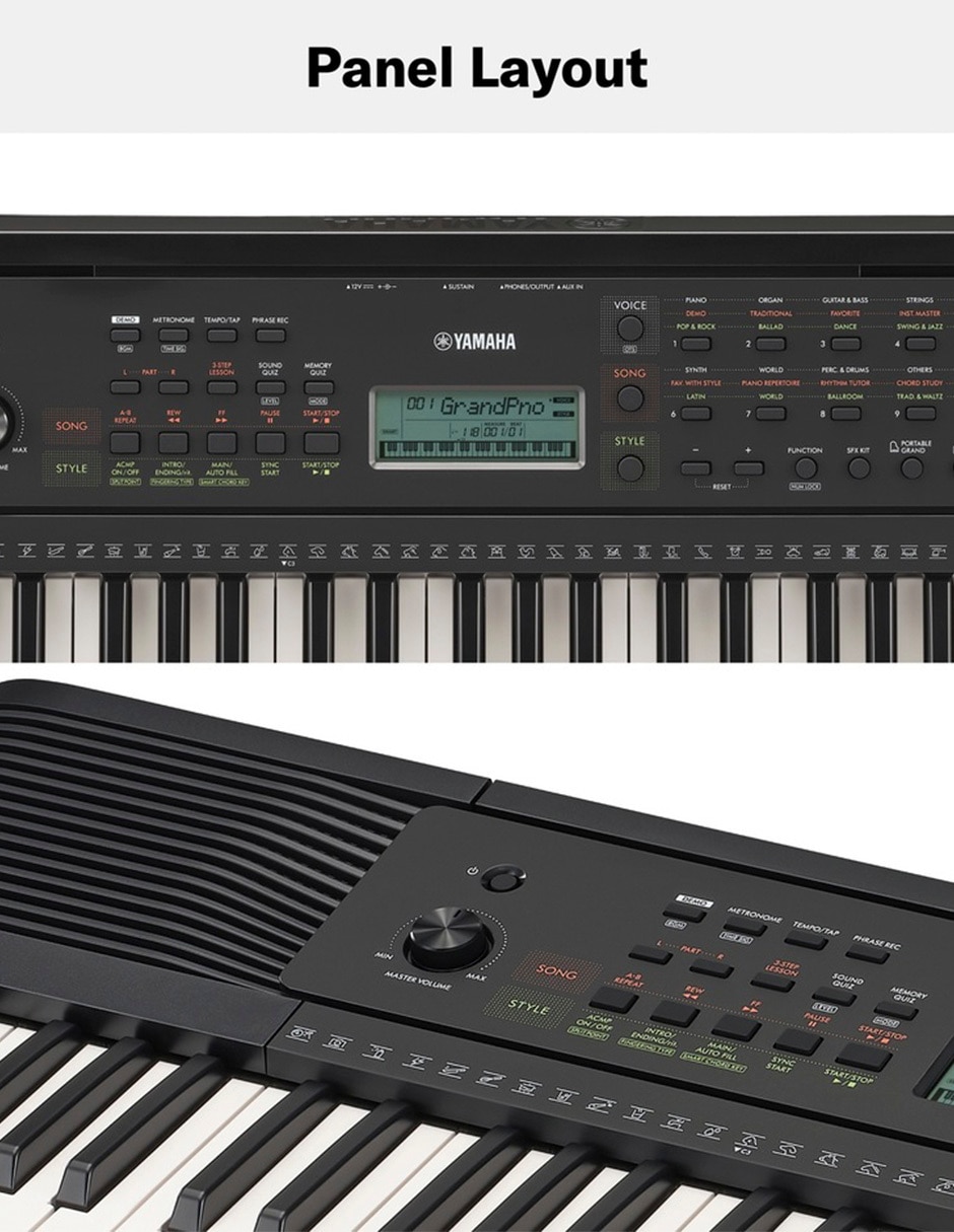 Piano PSR-E283 61 teclas 2