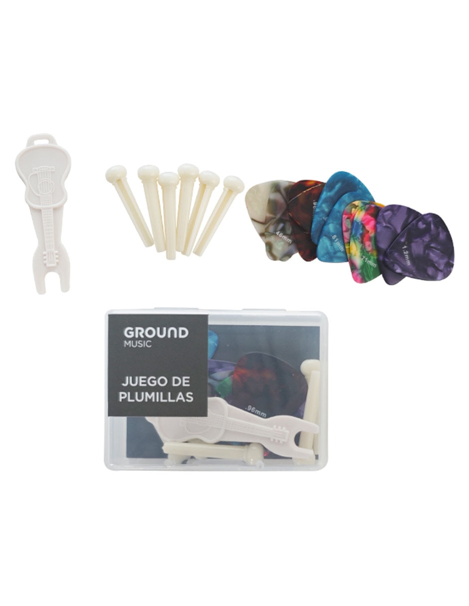 Plumilla para instrumentos musicales plástico de 0.7 mm Plumilla para instrumentos musicales plástico de 0.7 mm