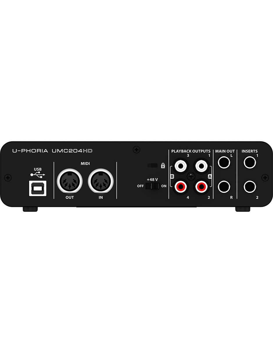 Interfaz de audio 4