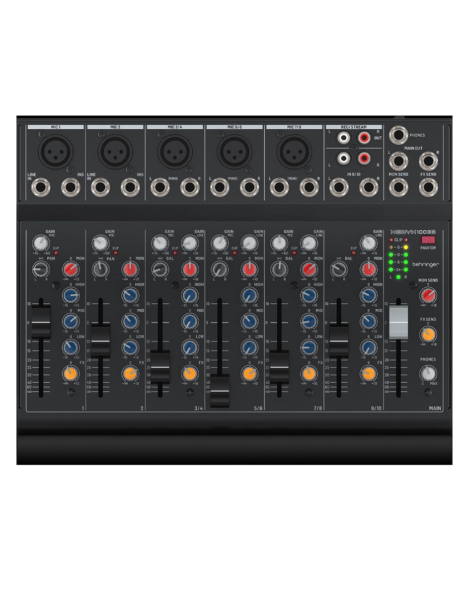 Mezcladora XENYX 1003B Mezcladora XENYX 1003B