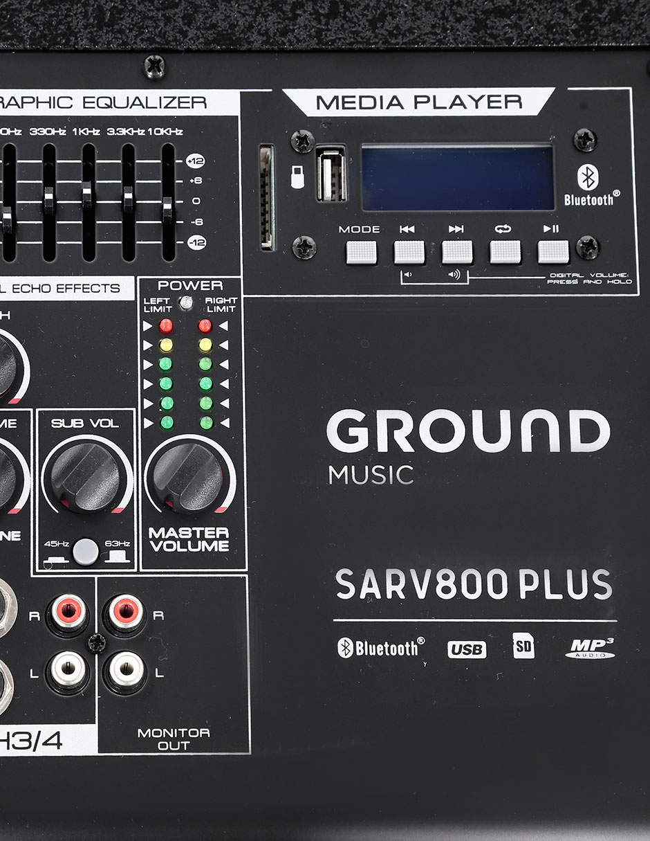 Sistema de audio lineal sarv800 6
