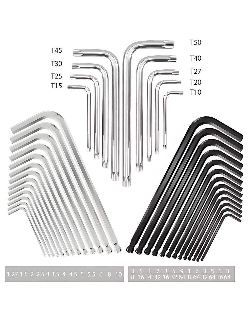 Llave allen punta hexagonal 4