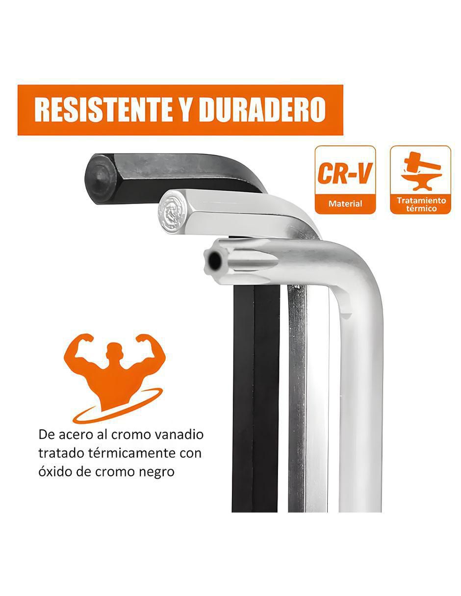 Llave allen punta hexagonal 5