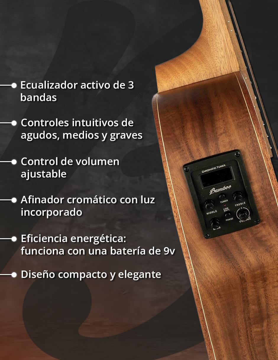 Guitarra electroacustica GA-38-KOA-Q 5