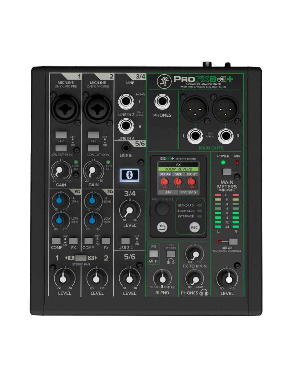 Mezcladora DJ PROFX6V3+