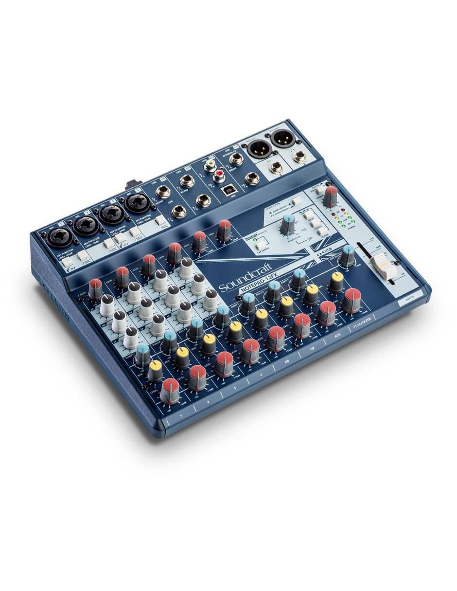 Mezcladora DJ NOTEPAD-12FX 2