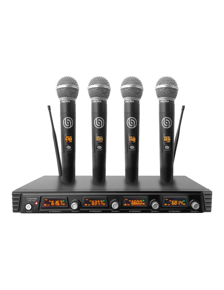 Micrófono profesional Inalámbrico uhf-907