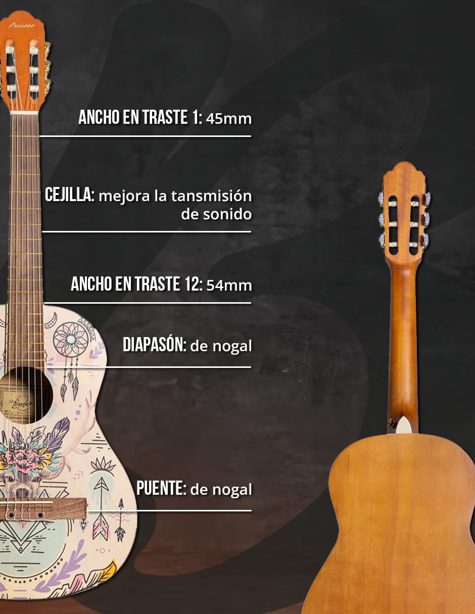 Guitarra acústica clásica gc-36-indie 2