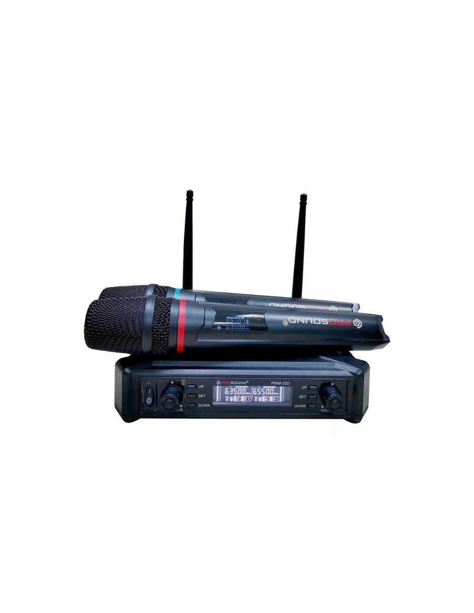 Micrófono semi profesional Inalámbrico pwm-22dii