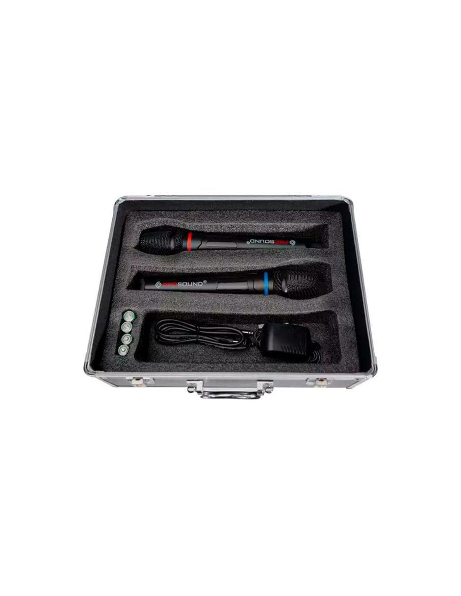 Micrófono semi profesional Inalámbrico pwm-22dii 2
