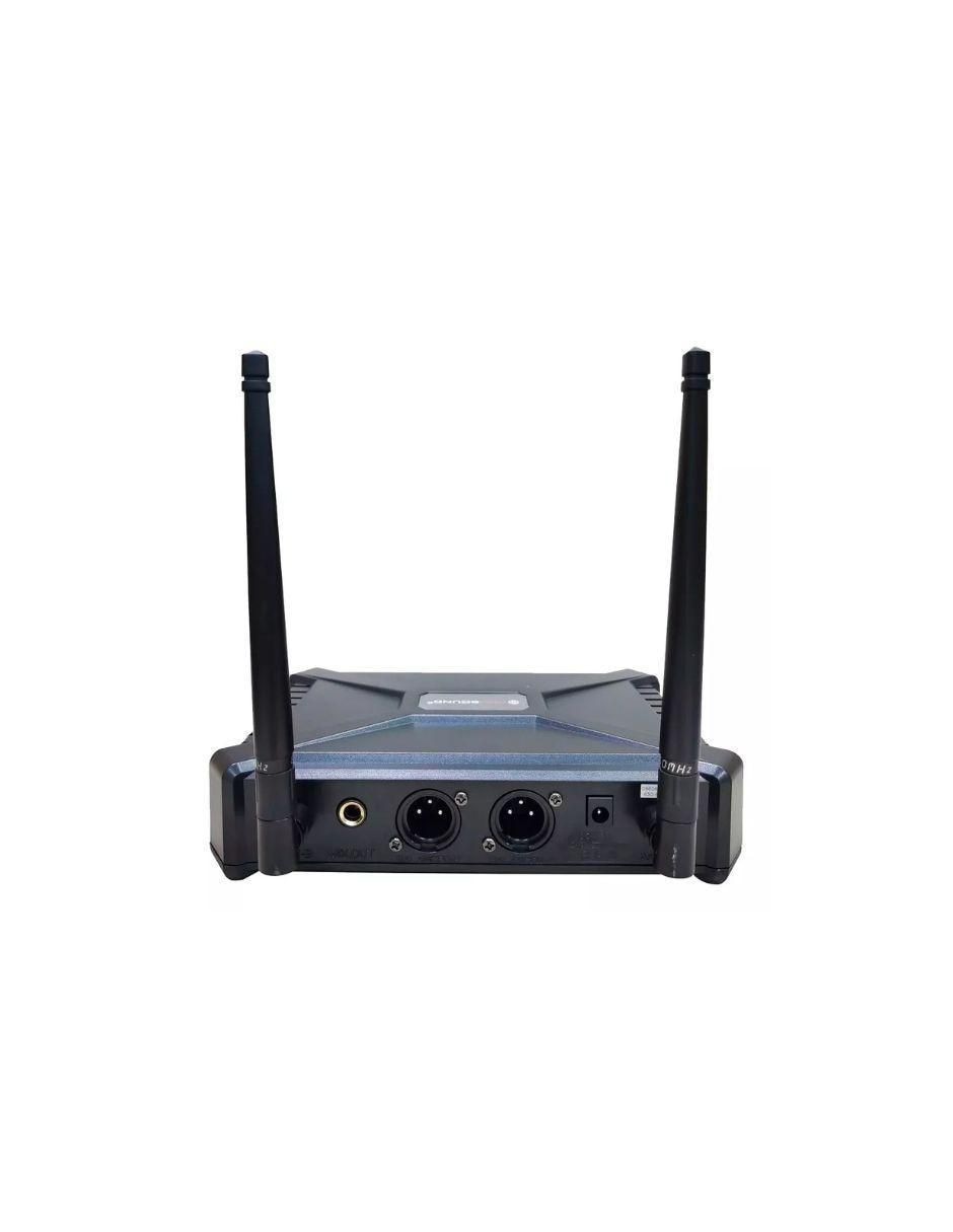 Micrófono semi profesional Inalámbrico pwm-22dii 3