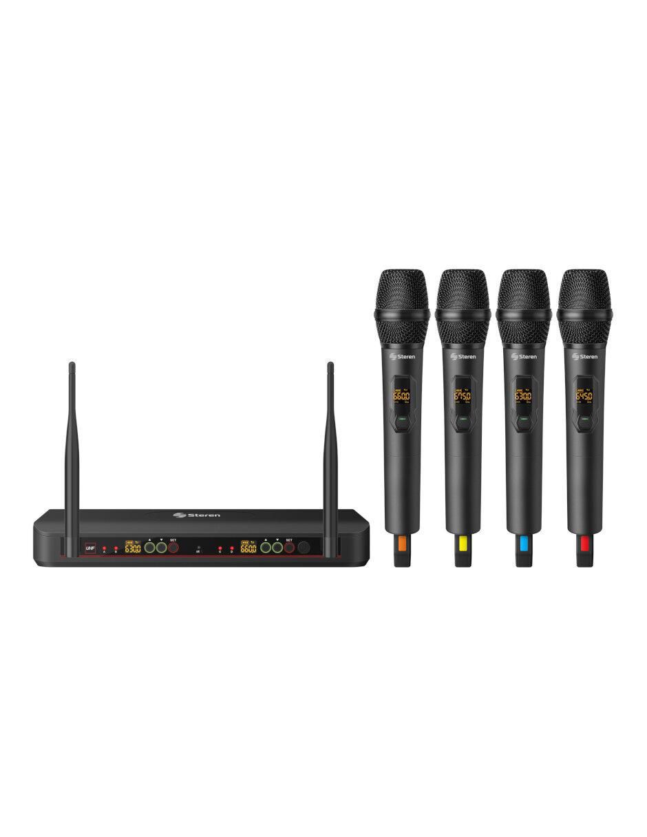 Micrófono semi profesional Inalámbrico mic-8040