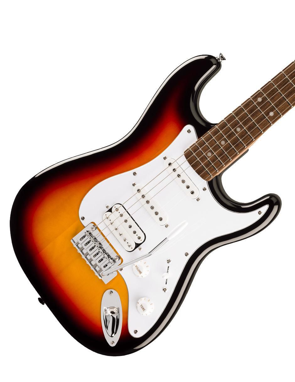 Guitarra eléctrica Stratocaster Junior HSS Serie Affinity Sunburst 3