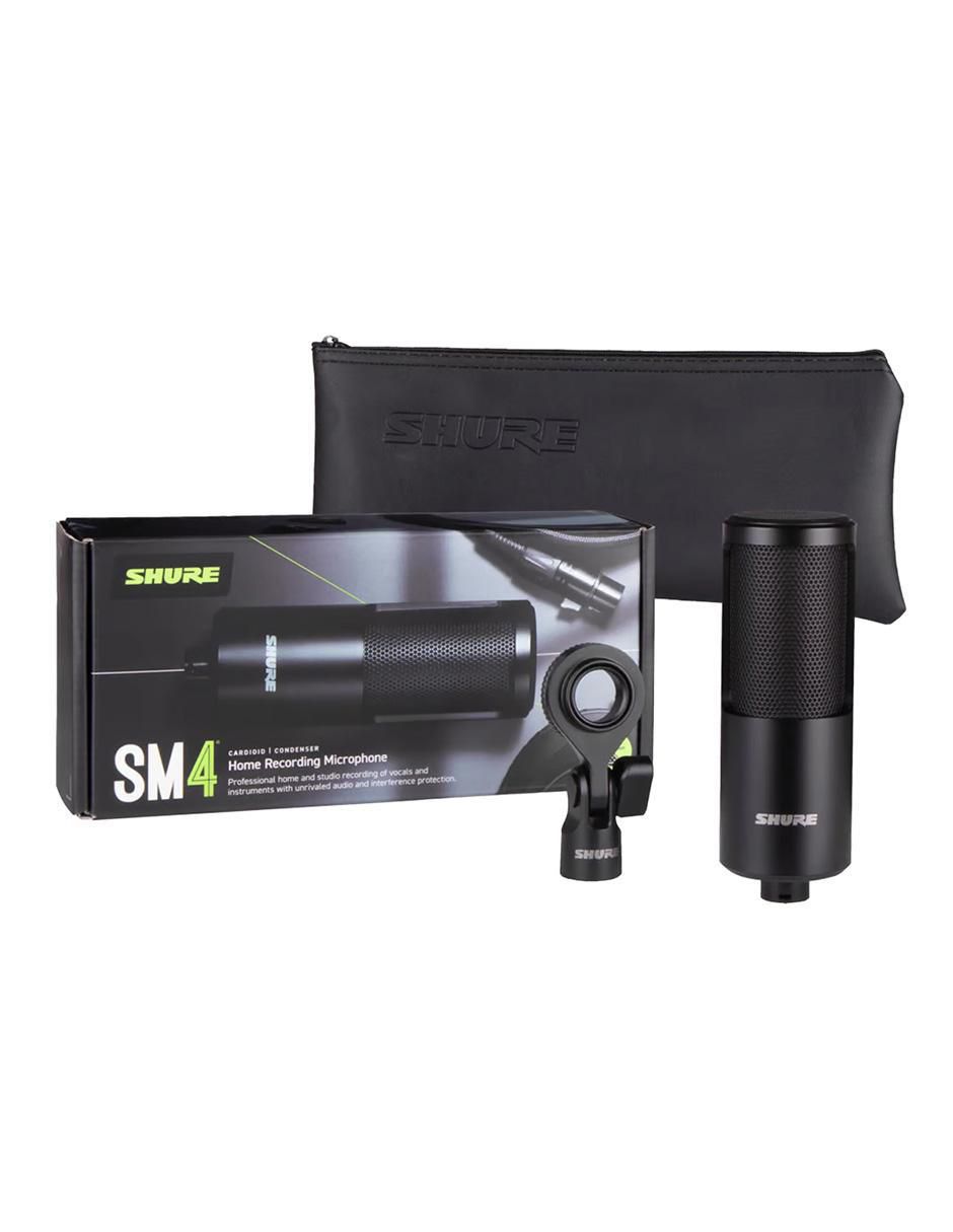 Micrófono portátil alámbrico sm4 4