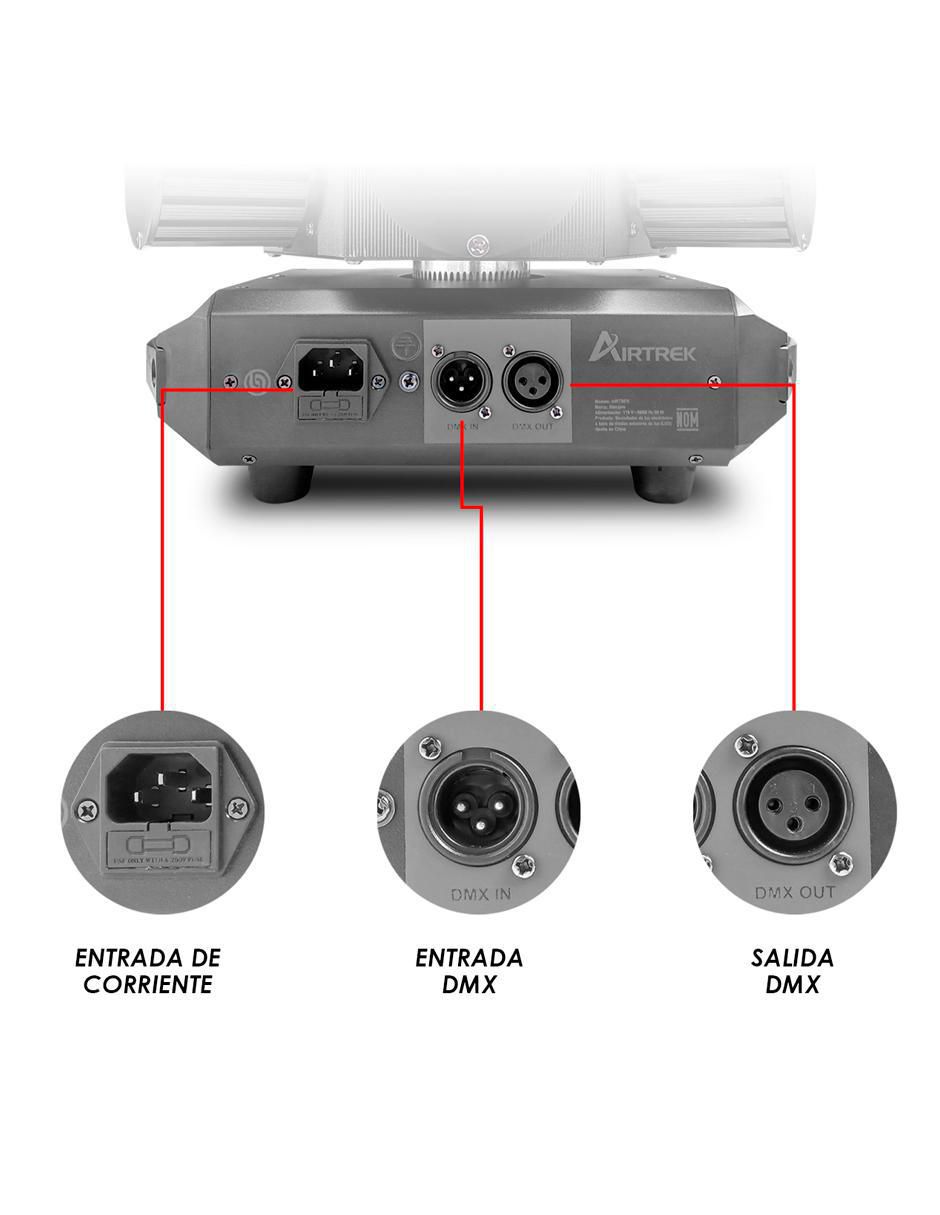Cañón de luz LED Airtreak 5