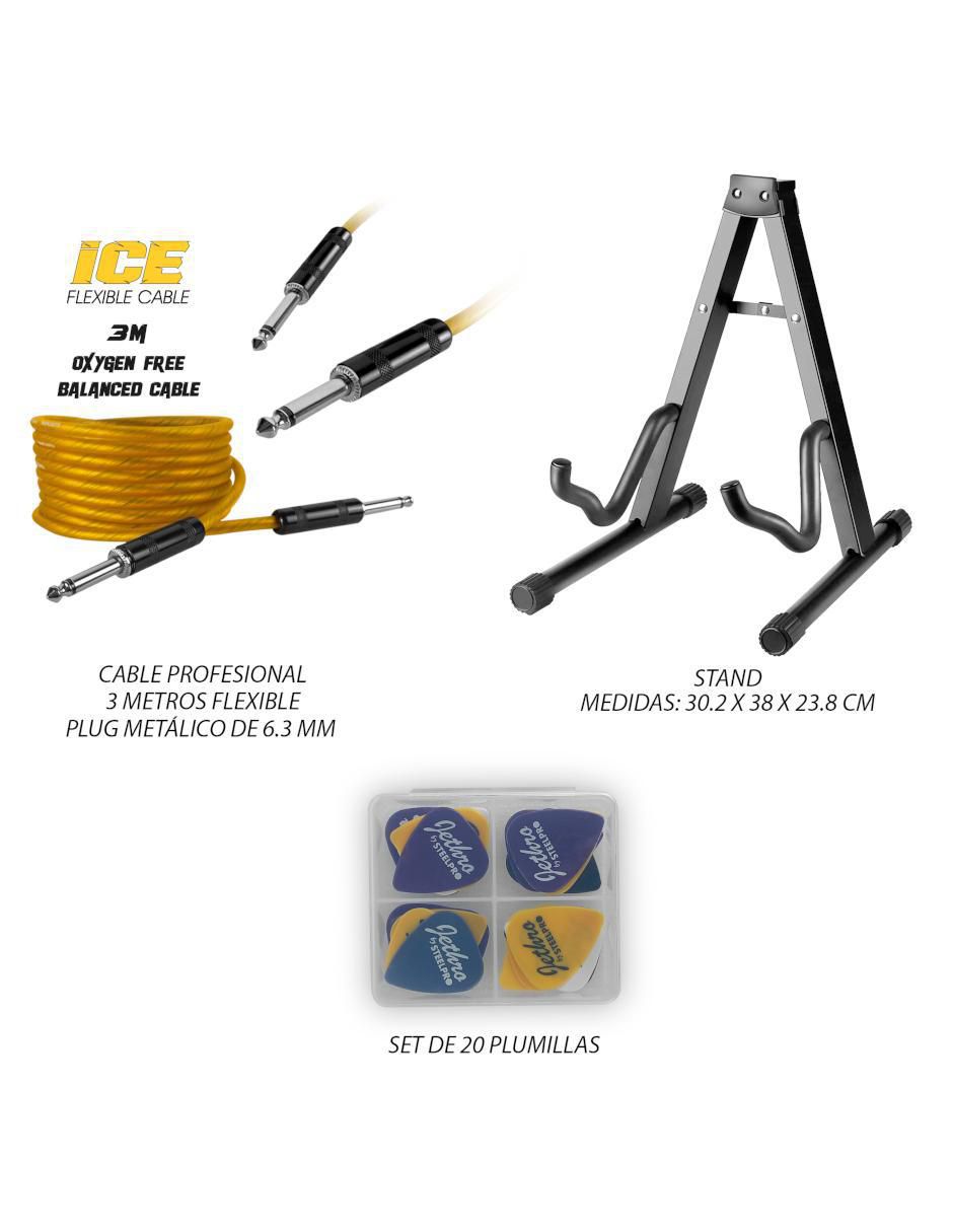 Kit guitarra eléctrica 020-sk 5