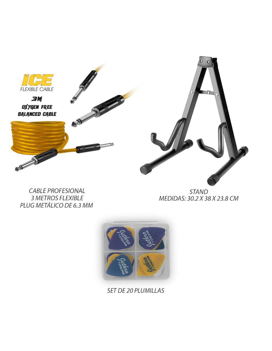 Kit guitarra eléctrica 025-sk 5