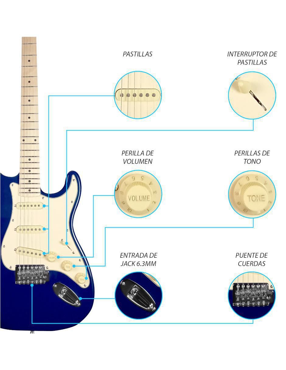 Guitarra eléctrica 026-SK 3