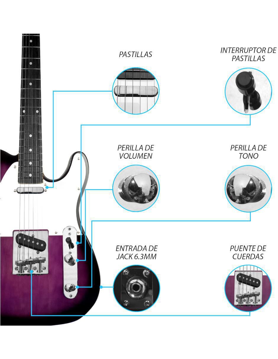Guitarra eléctrica 030-SK 2