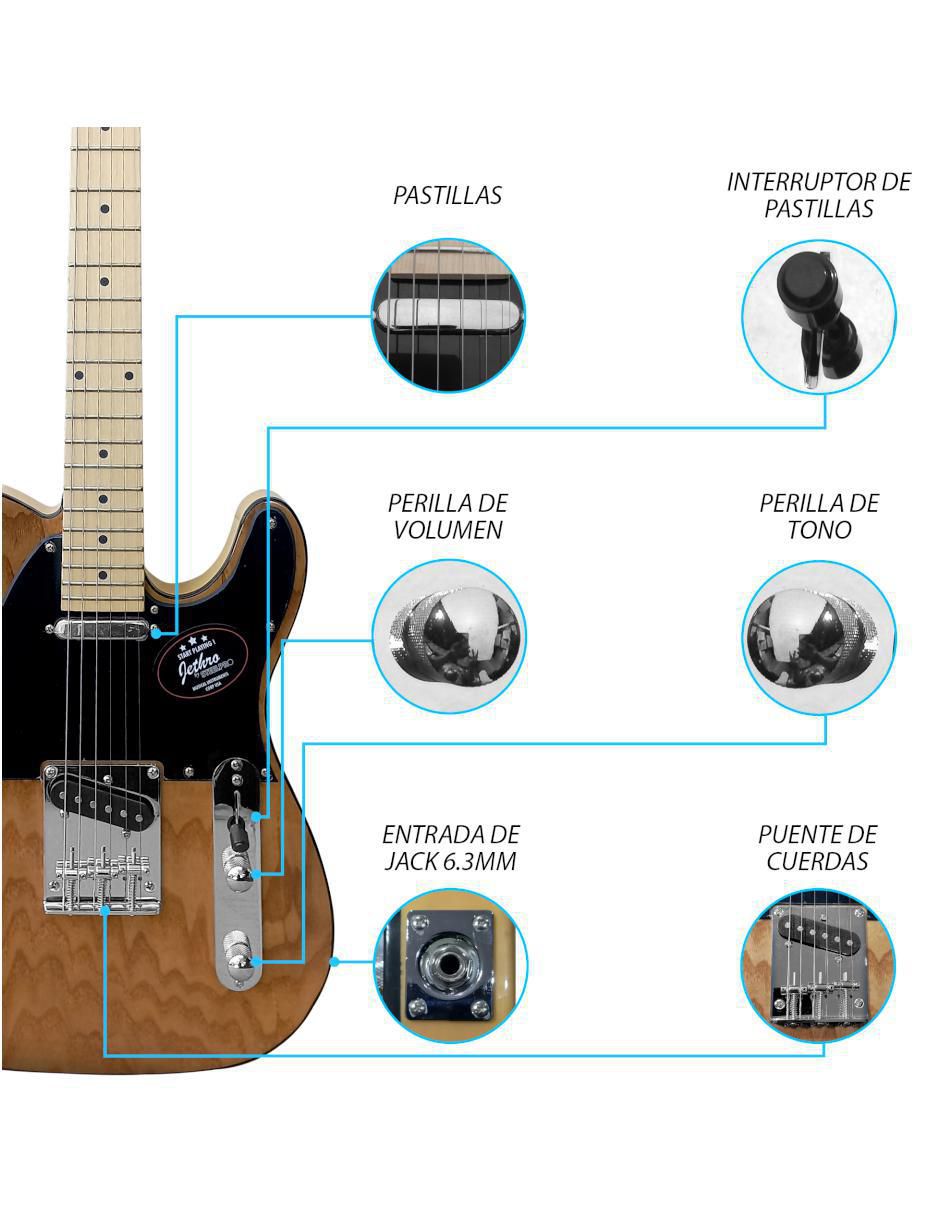 Guitarra eléctrica 033-SK 3