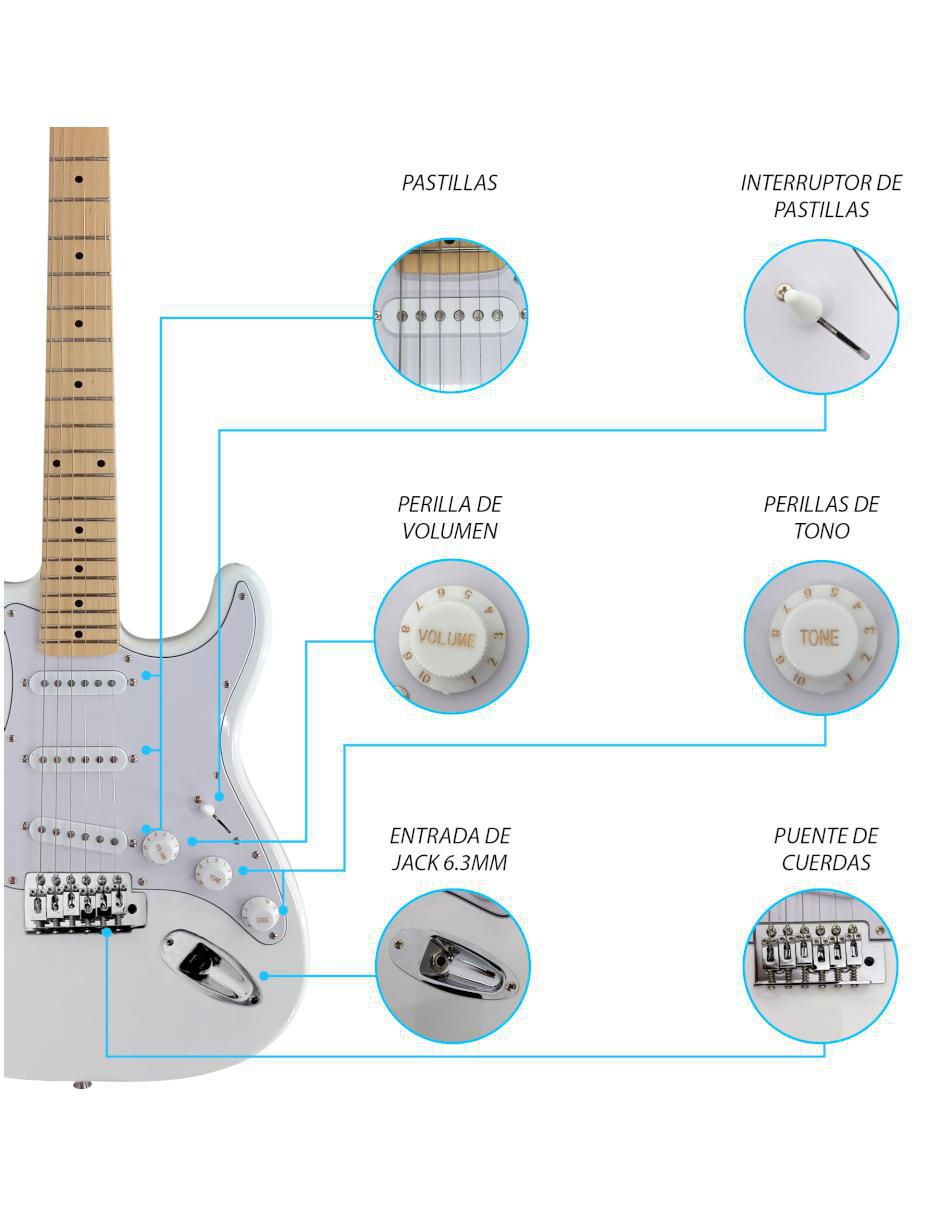 Guitarra eléctrica 049-SK 2