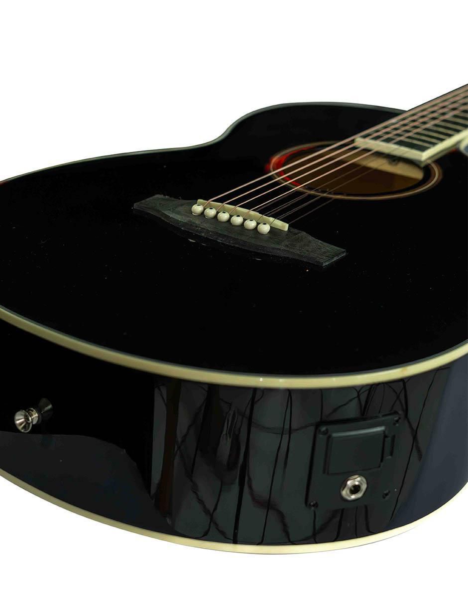 Guitarra electroacústica GA-40-BK-Q-AR 5