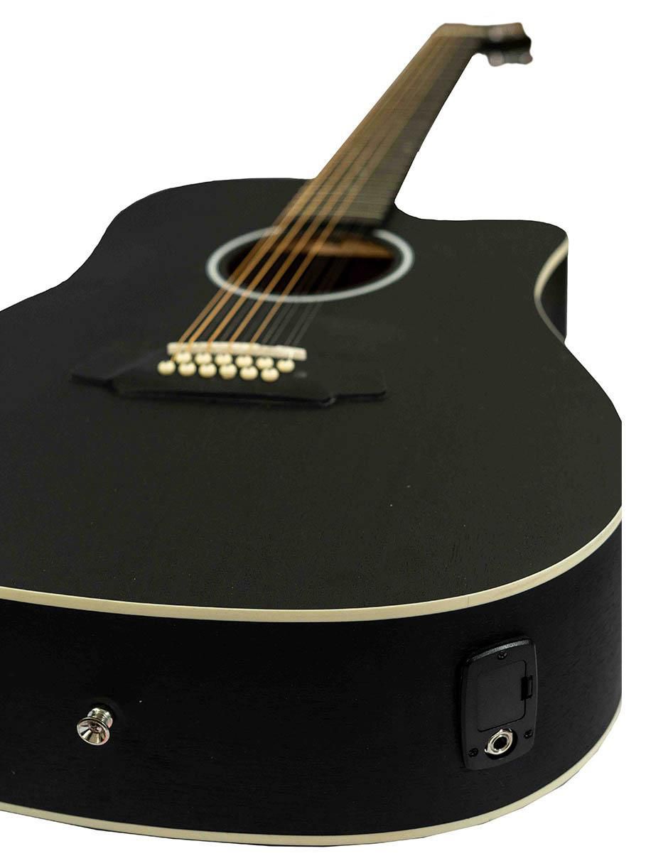 Guitarra electroacústica GA-4012-MAHOGANY-BK-Q 6