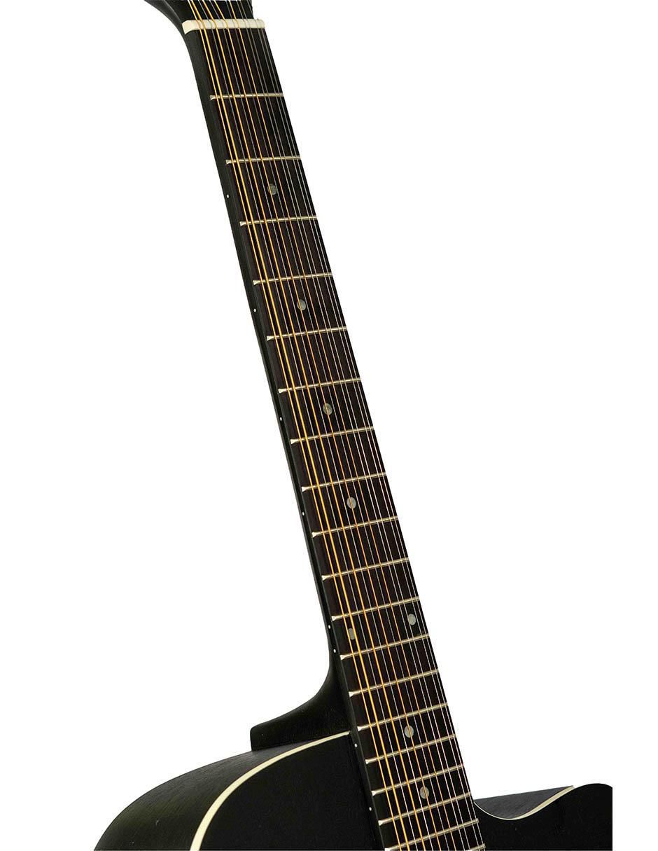 Guitarra electroacústica GA-4012-MAHOGANY-BK-Q 8