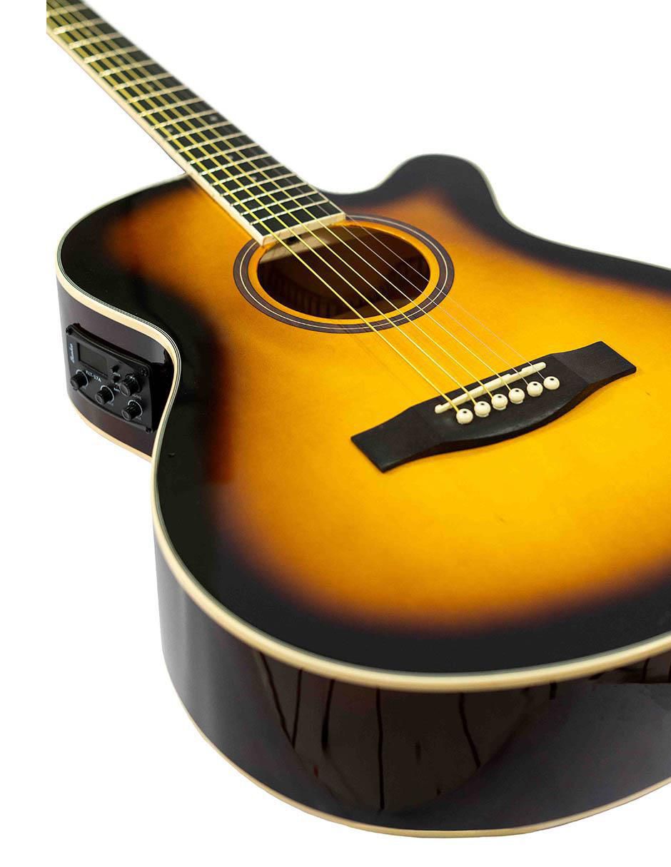Guitarra electroacústica GA-40-SB-Q-AR 4