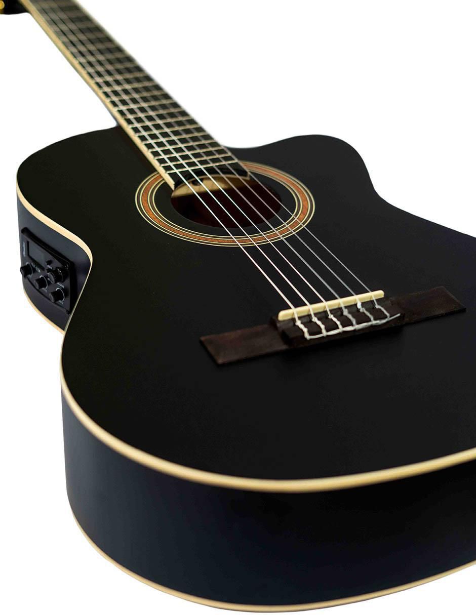 Guitarra electroacústica GC-39-BK-Q-AR 6