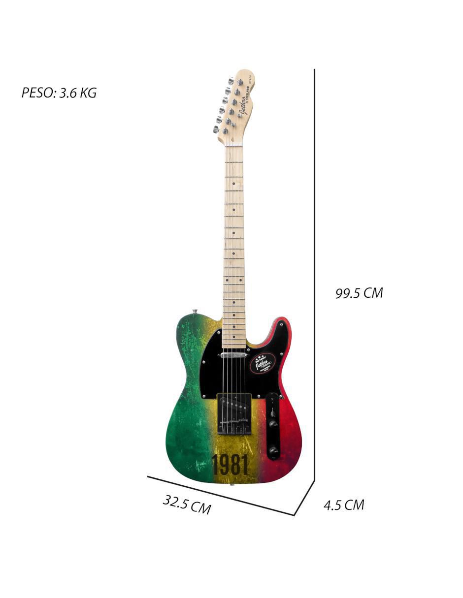 Guitarra eléctrica 074-SK 6