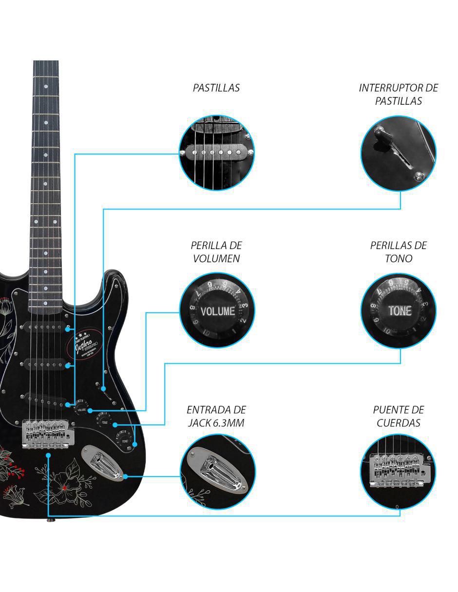 Guitarra eléctrica 078-SK